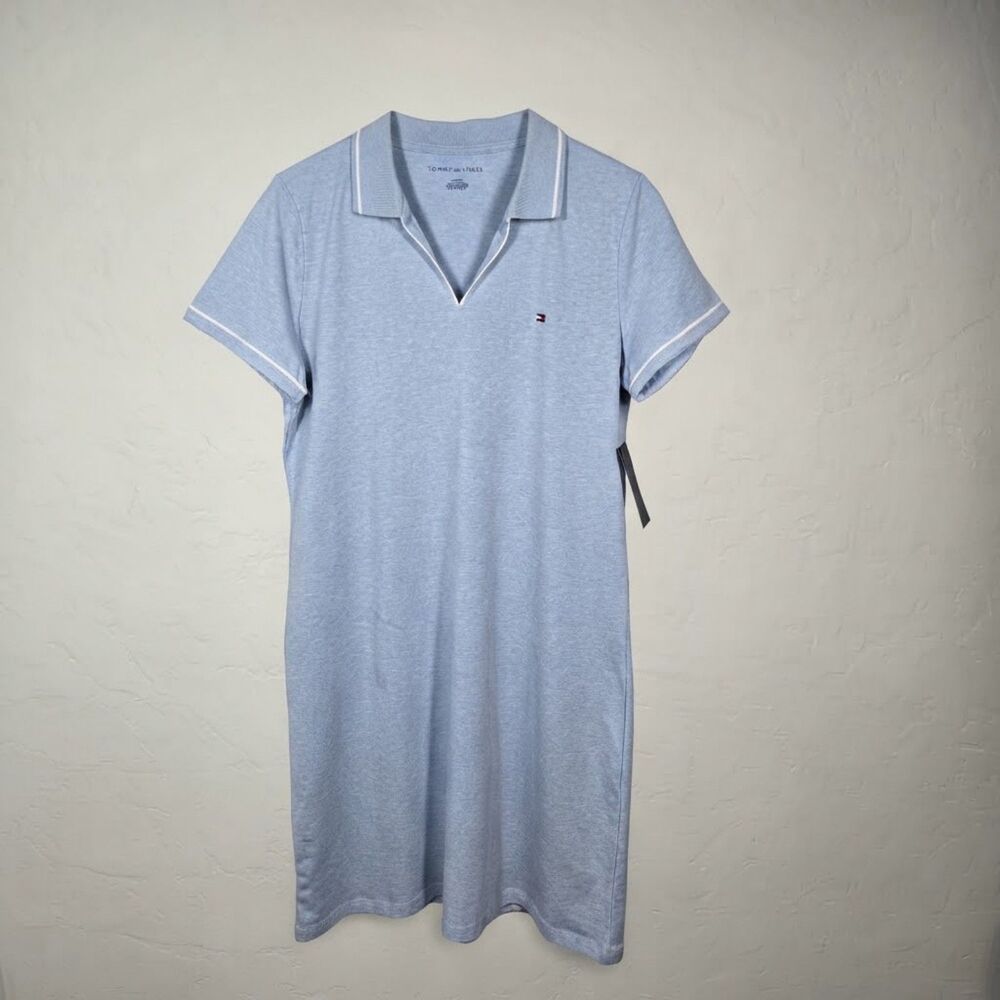 NWT Tommy Hilfiger Light Blue Polo Dress Size M